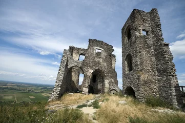 Papier Peint photo Rudnes Ruins of Somlo castle