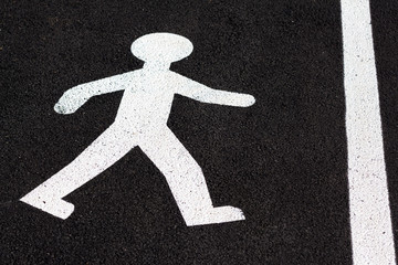 Signalisation de passage pi&eacute;ton