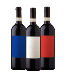 Group of wine bottles