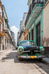 Havana old school car