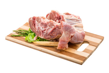 Raw lamb