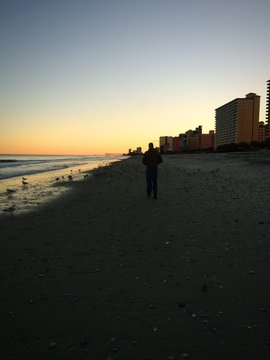 lonely sunset