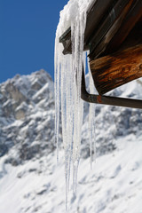Fototapeta premium Inverno in montagna