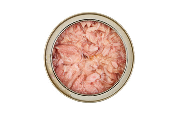 Canned tuna closed