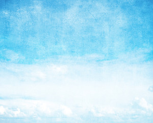 Grunge blue background