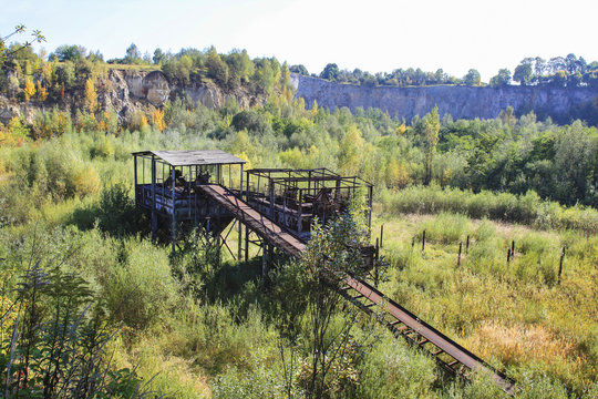 The Liban Quarry - labour camp operated here during WWII
