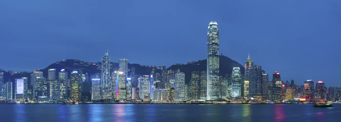 Poster Victoria Harbor of Hong Kong © leeyiutung