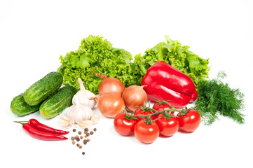 Different vegetables