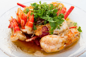 Shrimp with Garlic