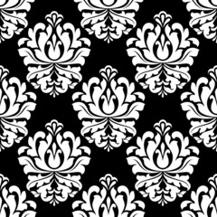 Abstract seamless floral pattern