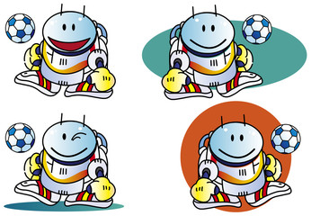 マスコットキャラクター＿ロボット