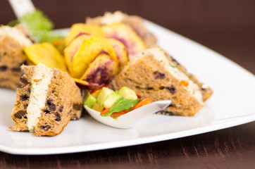 Sandwich with chicken