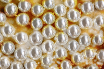 White pearl necklace