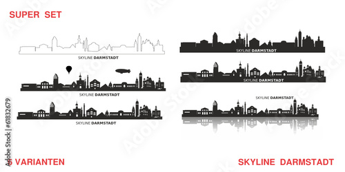 Darmstadt Skyline Darmstadt Skyline