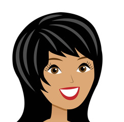 portrait beautiful  young woman