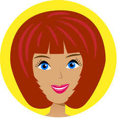 portrait beautiful  young woman