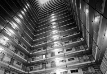 Typical public housing in Hong Kong