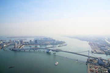 レインボーブリッジ・空撮