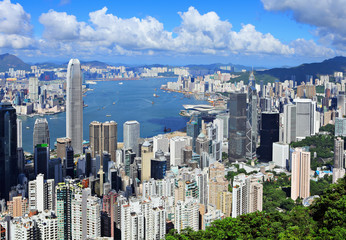 Fototapeta premium Hong Kong at day time