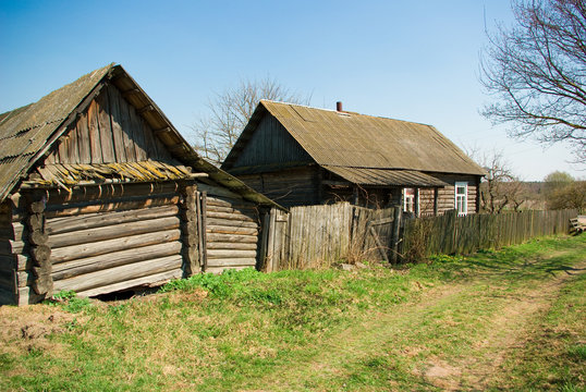 russian wooden house