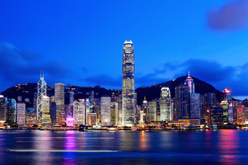 Naklejka premium Hong Kong
