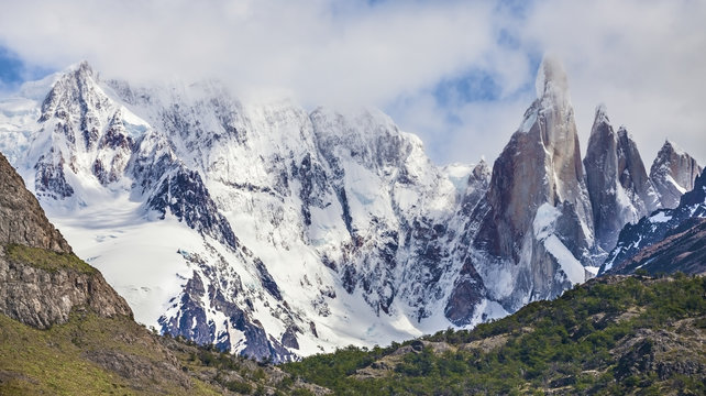 Cerro Torre in Los Glaciares National Park, Patagonia, Argentina