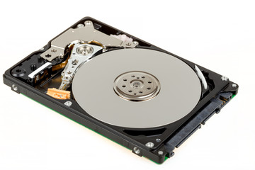 uncovered 2,5 inch notebook hard drive