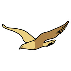 Adler Vogel Tier fliegen Design cool