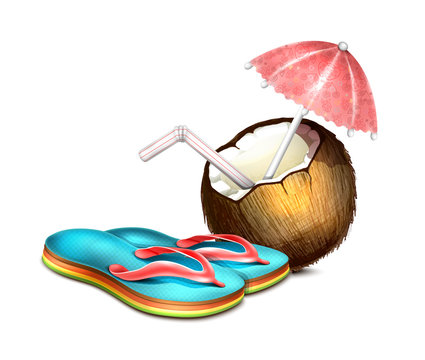 Coconut and Flip Flops
