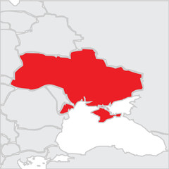 Fototapeta premium Ukraine