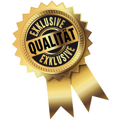 Exklusive Qualität - Button