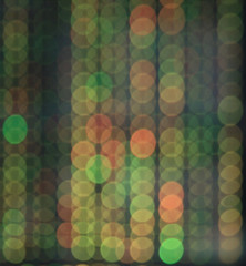 Multicolored defocused bokeh lights background