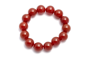 Red bead bracelets