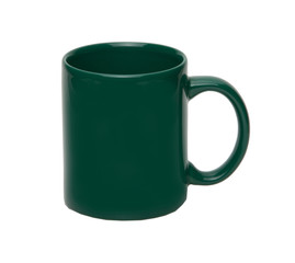 green cup isolated