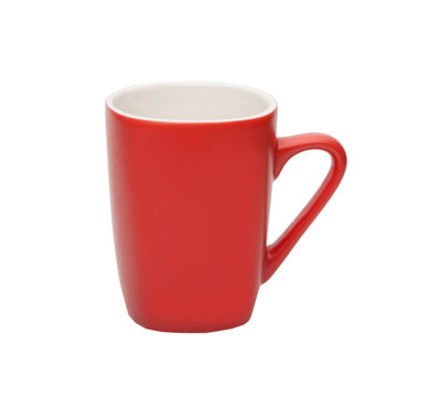red cup isolated