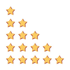 Obraz premium Five stars rating