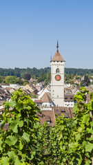 Schaffhausen, Altstadt, Kirchturm, Sankt Johann, Schweiz