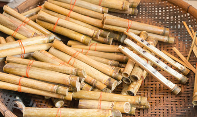 Thailand food made ​​from glutinous rice