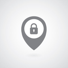 lock symbol  pointer