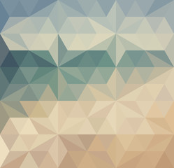 Retro triangle background
