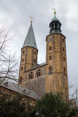 Fototapeta na wymiar Market Church (Marktkirche) of St. Cosmas and Damian. Goslar, Ge