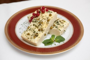 Cottage cheese baked pudding
