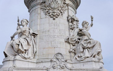 Socle de la Statue de la Républiquee