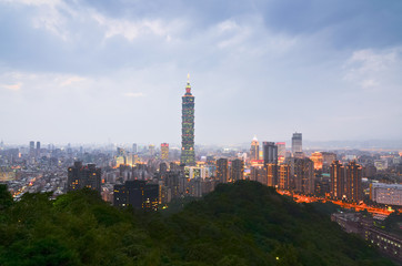 Obraz premium Taipei101, Taiwan