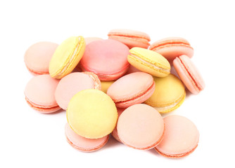 Bunch of macaron cakes.