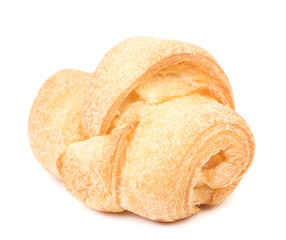 Close up of croissant.
