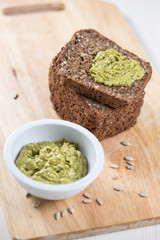 Pesto Sauce. Italian Cuisine