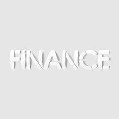 realistic design element: finance