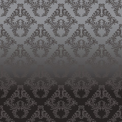 Dark Shiny Damask Background