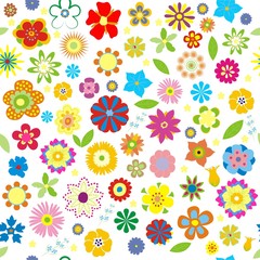 Spring vector floral